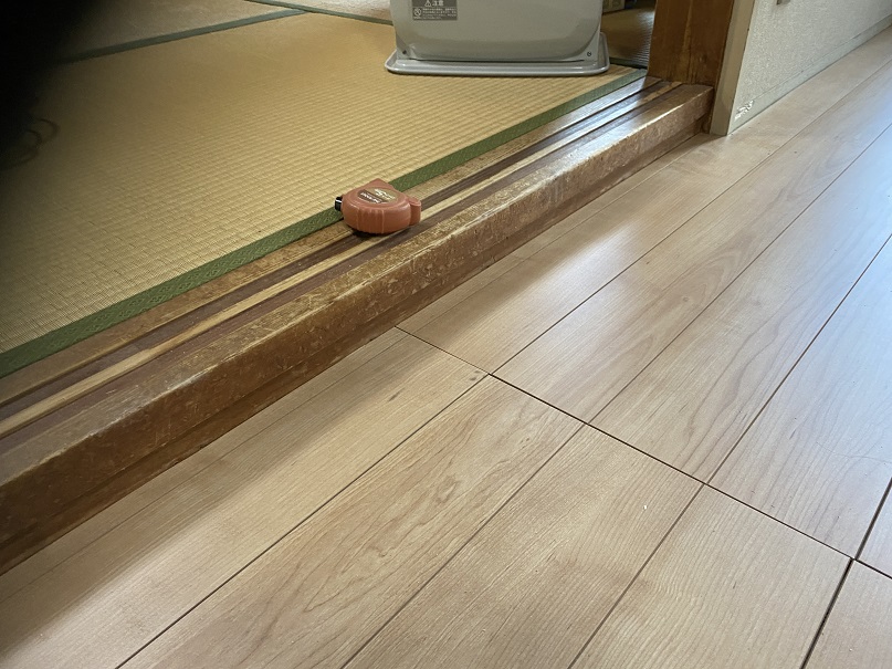 フローリング設置